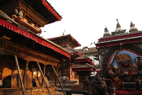 Nepal, Tempel in Kathmandu Nepal, Tempel