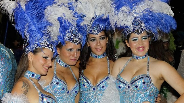 Karnevalsumzug in Funchal auf Madeira