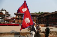 Nepals Staatsflagge Nepals Staatsflagge